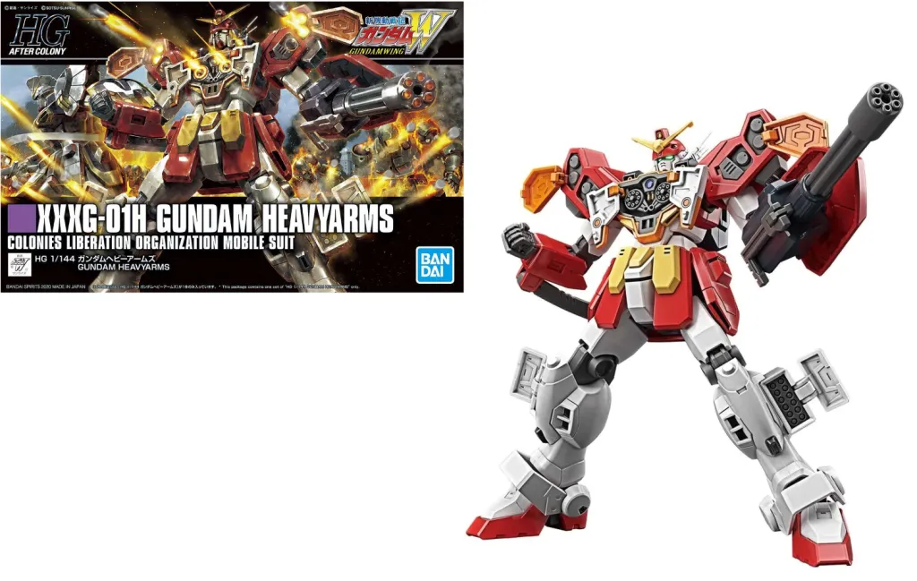 GUNDAM - HGAC 1/144 Gundam Heavy Arms - Model Kit